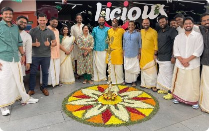 Onam celebrations at Licious